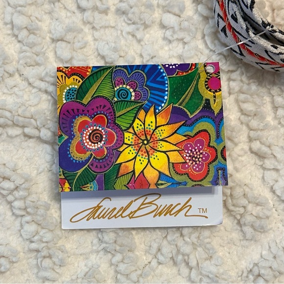 Laurel Burch-Artistic Multicolor Crossbody Bag-NWT - Picture 8 of 9